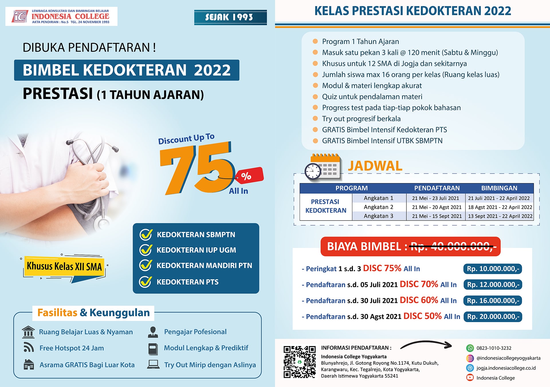 Bimbel kedokteran 12 SMA