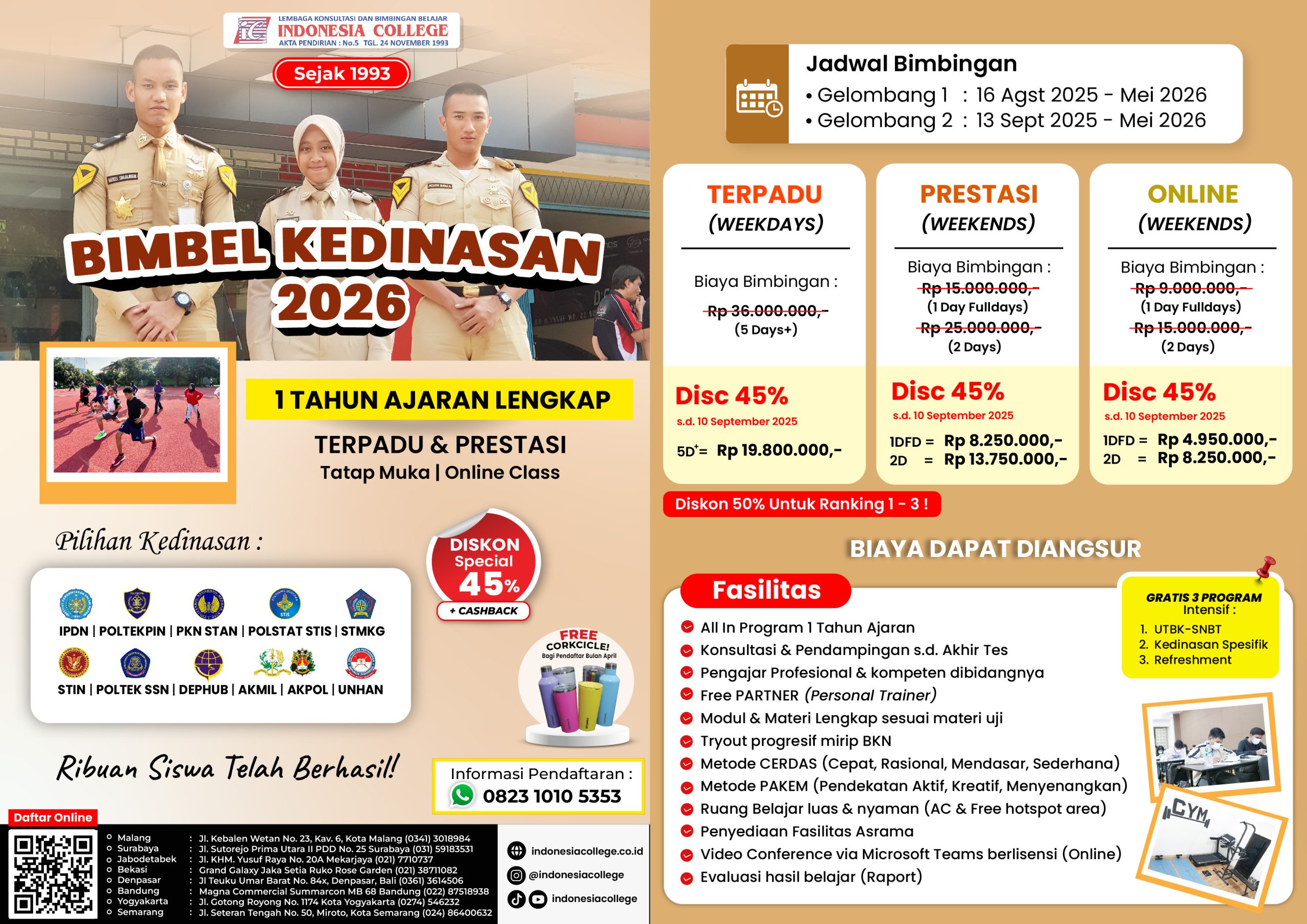 bimbel kedonasan 2024