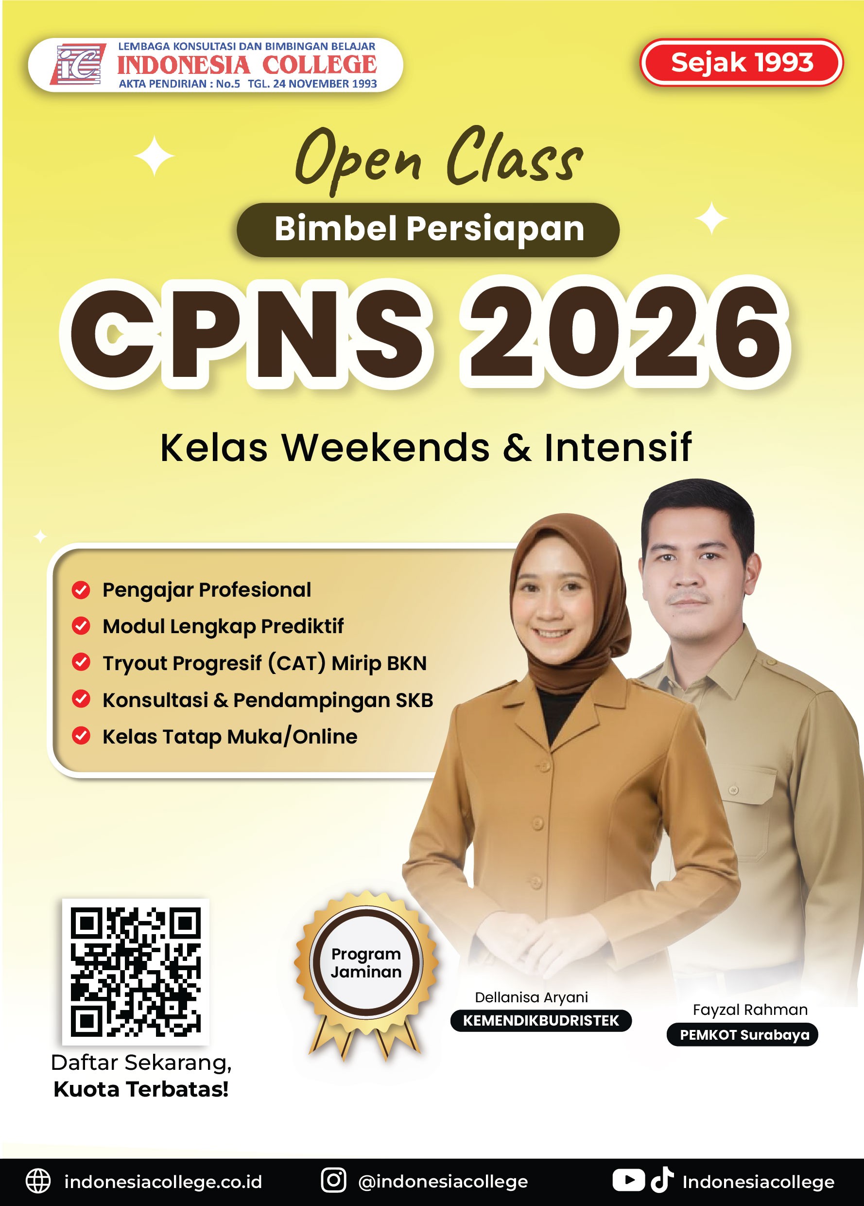 Brosur Bimbel CPNS dan PPPK 2026